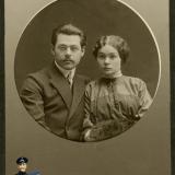 Екатеринодар. Фотоателье Шавловского С.А. Михаил и Ольга Боголебские, 1912 год