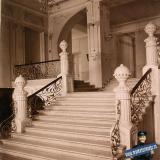 Екатеринодар. Кубанский мариинский женский институт. 25.10.1913 год. Вид лестницы в вестибюле 1-го этажа