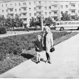 Краснодар. Перекресток ул.Красной и Офицерской, 1974 год