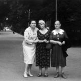 Краснодар. На центральной аллее в Первомайской роще. 1960-е годы