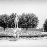 Краснодар. Памятник И.В. Сталину на стадионе "Динамо", 1959 год