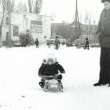 Краснодар. Зимой на ул. Славянской. 1977 год