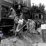 Краснодар. Работы на улице Гоголя. Май 1948 года