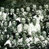Краснодар. Средняя школа №30. 4 "Б" класс, 1957 год