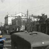 Краснодар. Улица Красная, вид на перекрёсток с Свердлова. Зима 1942 года.