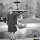 Краснодар. В горпарке у фонтана "с лягушками", 1961 год