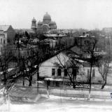 Краснодар. Вид из окна пединститута, 1965 год