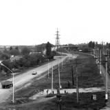 Краснодар. Вид на временный переезд на ул. Ялтинской и путепровод на ул. Тихорецкой, 1980 год