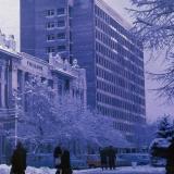 Краснодар. Зимним днём на углу улиц Красной и Орджоникидзе, 1976 год