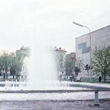 Краснодар. Фонтан рядом с театром Оперетты, 1970 год
