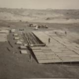 Строительство немецкого полевого лазарета #1, Тамань, 1943