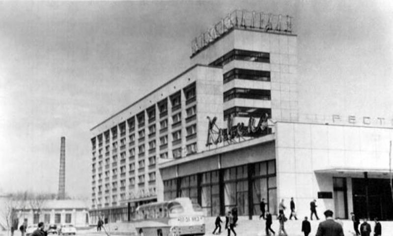 Краснодар. Гостиница "Кавказ", 1965 г.