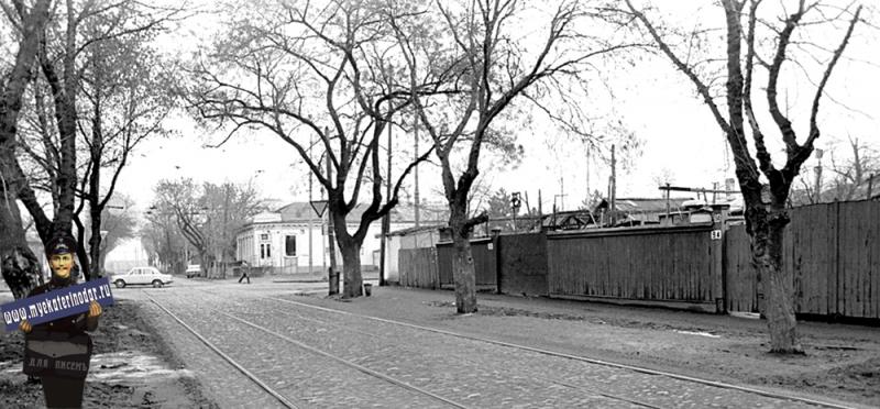 Краснодар. Перекресток Садовой и Северной, 9 января 1983